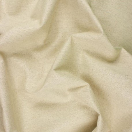 Coupon 3m Tissu Toile Bizonne Calandrée à Chaud 