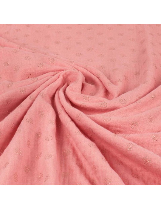 Tissu coton/polyester teint à carreaux