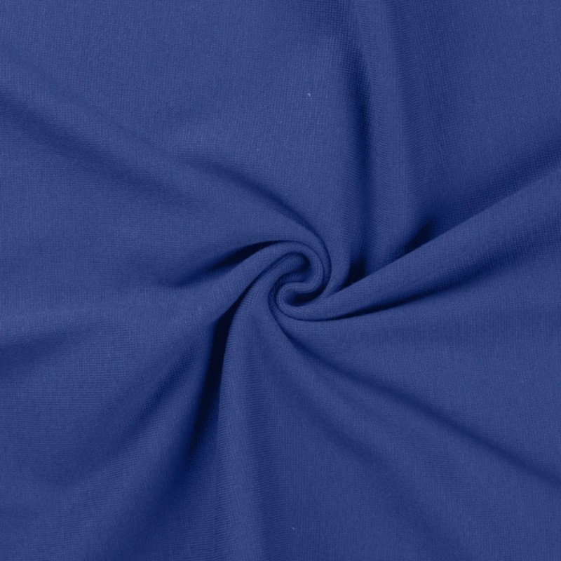 Coupon 3m Tissu Bord Cote Uni Royal