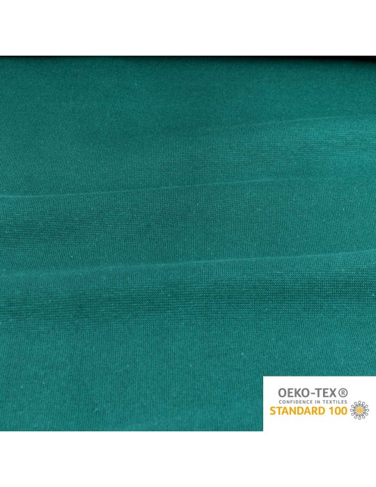 Tissu bord-côte tubulaire 35 cm vert