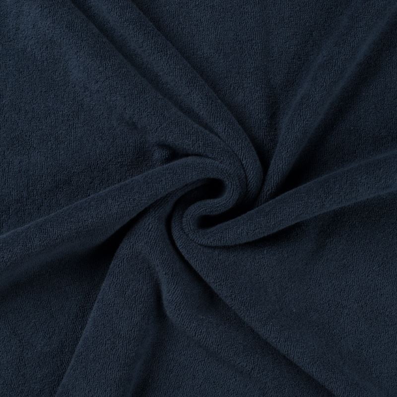 Coupon 3m Tissu Eponge Mini Bouclette Bio Jeans