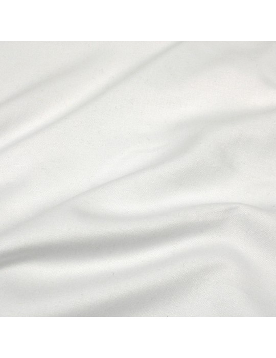 Coupon habillement uni 300 x 140 cm blanc