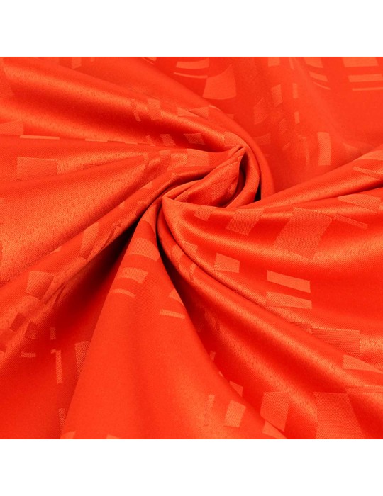 Coupon tissu antitaches 150 x 180 cm orange