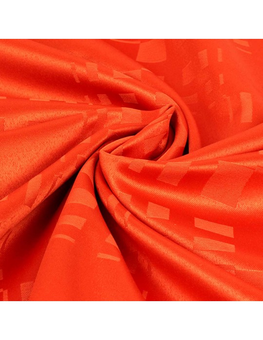 Coupon tissu antitaches 150 x 180 cm orange