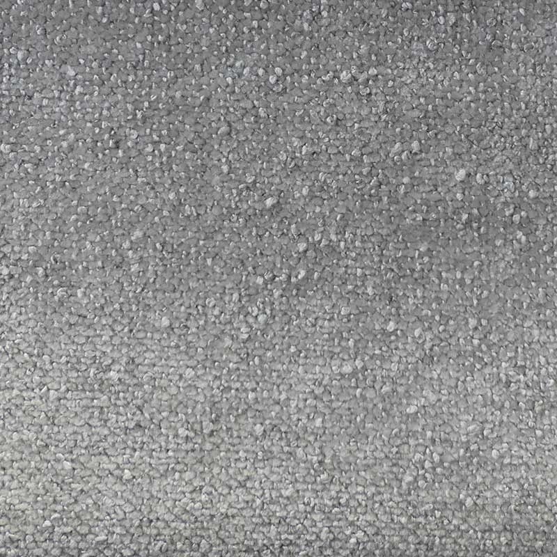 Coupon 3m Tissu Bouclette Eric Teflon Gris 