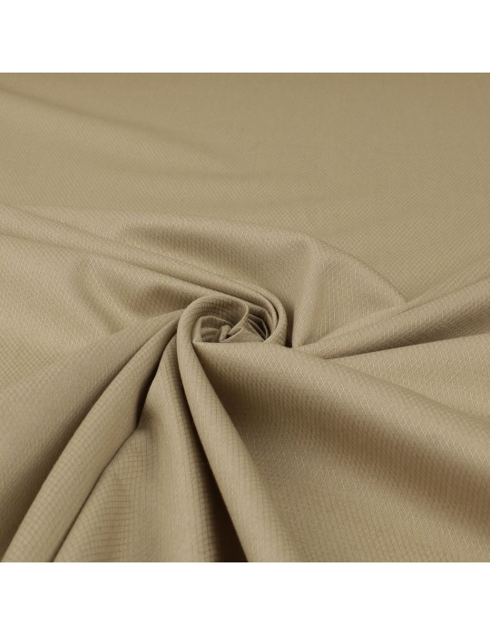 Tissu coton uni 145 cm sable
