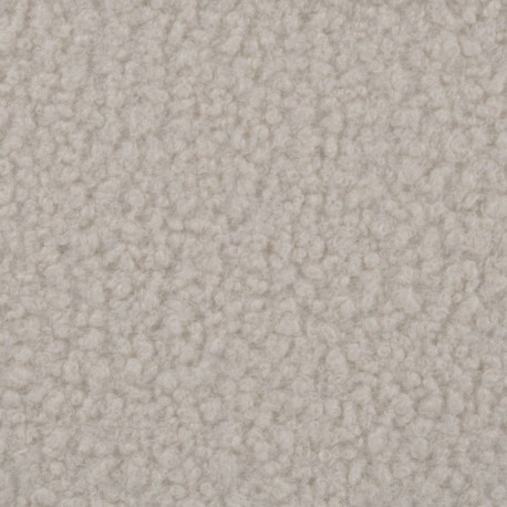 Coupon 3m Tissu Boucle Maxi Ecru