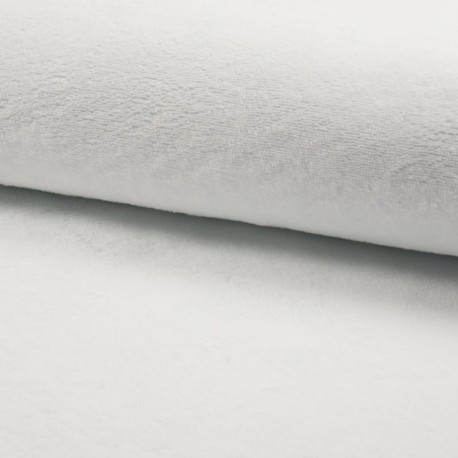 Coupon 3m Tissu Bambounette Blanc