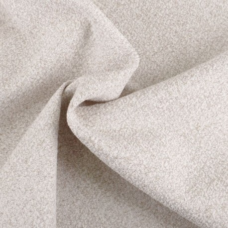 Coupon 3m Tissu Frisette Beige 