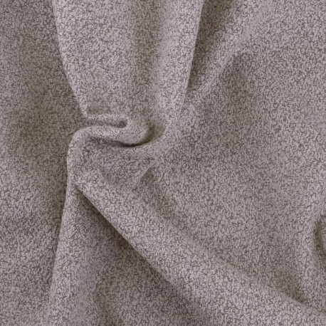 Coupon 3m Tissu Frisette Chocolat