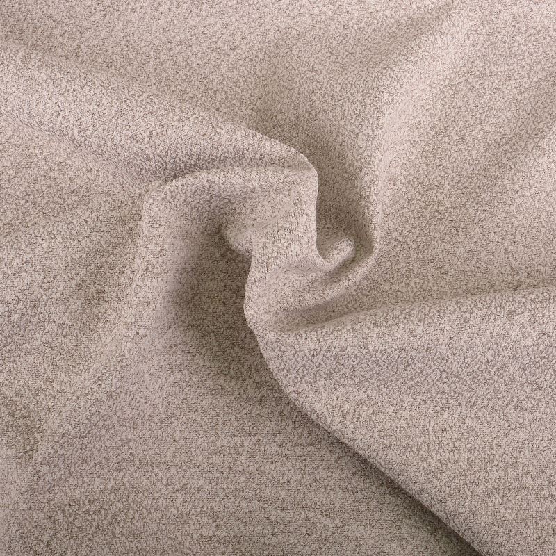 Coupon 3m Tissu Frisette Marron Clair 