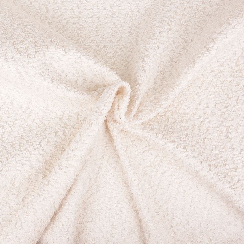 Coupon 3m Tissu Boucline Ivoire