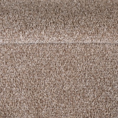 Coupon 3m Tissu Bouclette Lolita Marron 
