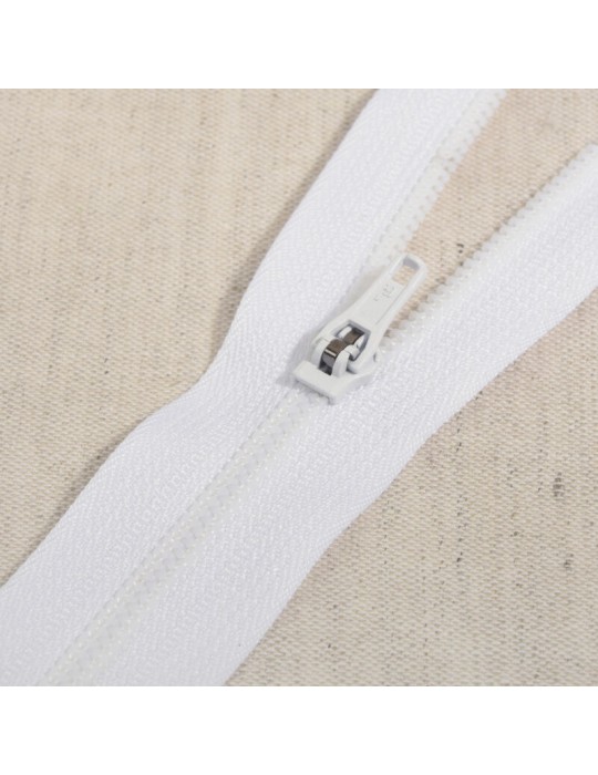 Fermeture spéciale pantalon non séparable 20 cm blanc