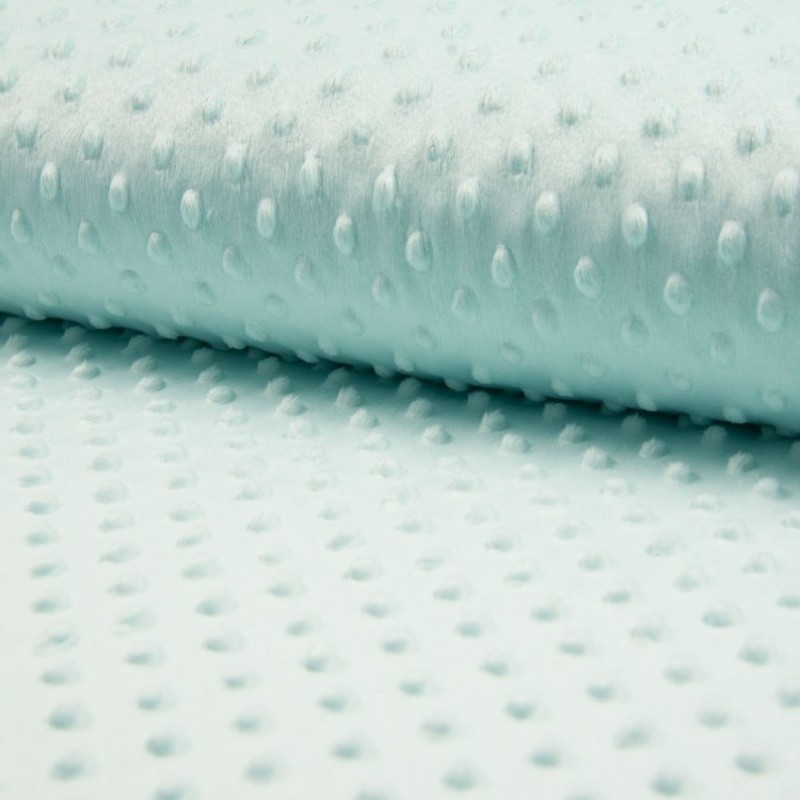 Coupon 3m Tissu Bubble Minky Uni Dragée