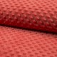 Coupon 3m Tissu Bubble Minky Uni Abricot 