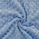 Coupon 3m Tissu Minky Betty Lavande 