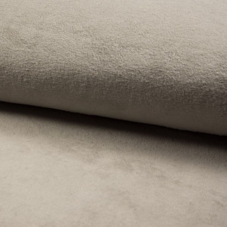Coupon 3m Tissu Bambounette Taupe