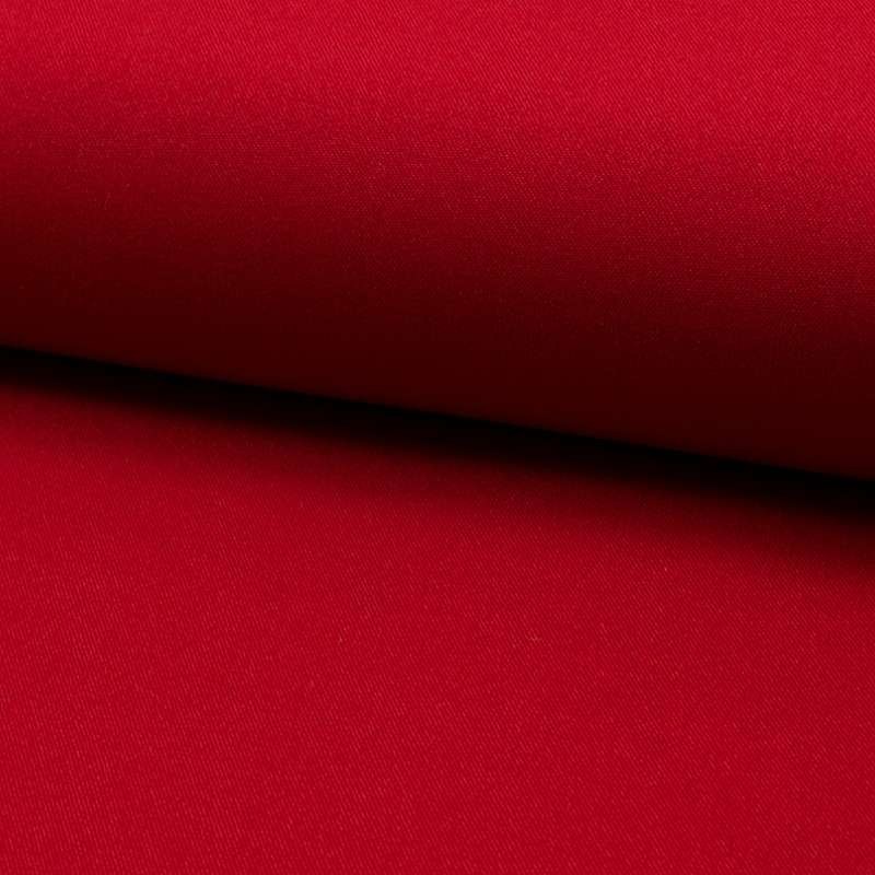 Coupon 3m Tissu Burlington Uni Rouge