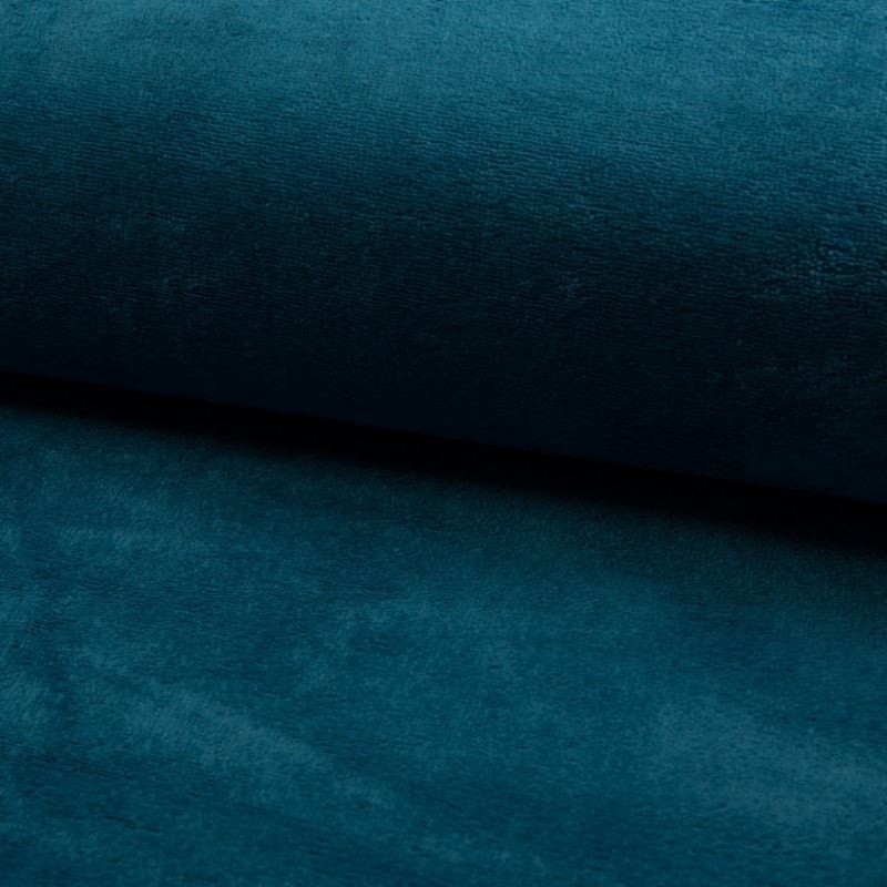 Coupon 3m Tissu Bambounette Petrole 
