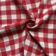 Coupon 3m Tissu Celestin Carreaux Rouge