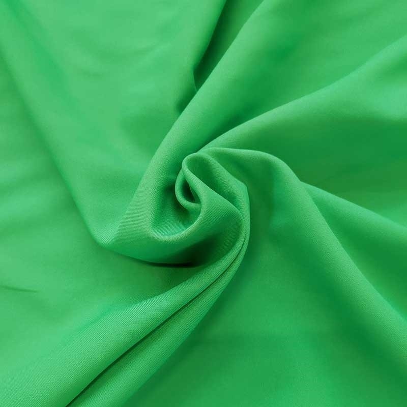 Coupon 3m Tissu Burlington Uni Grande Largeur Vert 