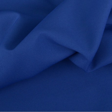 Coupon 3m Tissu Burlington Bleu Roi 