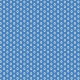 Coupon 3m Tissu Cretonne Gordes Mouche Bleu