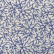 Coupon 3m Tissu Imprimé Coralium Bleu