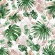 Coupon 3m Tissu Imprimé Iguana Verde