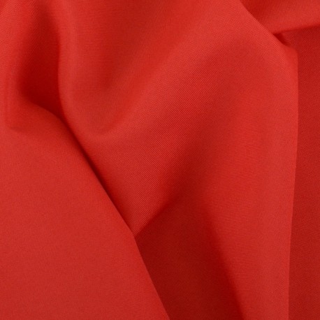 Coupon 3m Tissu Burlington Grande Largeur Rouge 