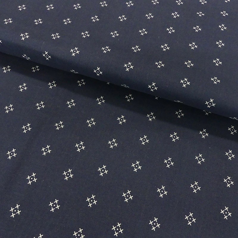 Coupon 3m Tissu Coton Imprimé X Print 