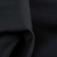 Coupon 3m Tissu Burlington Grande Largeur Noir 