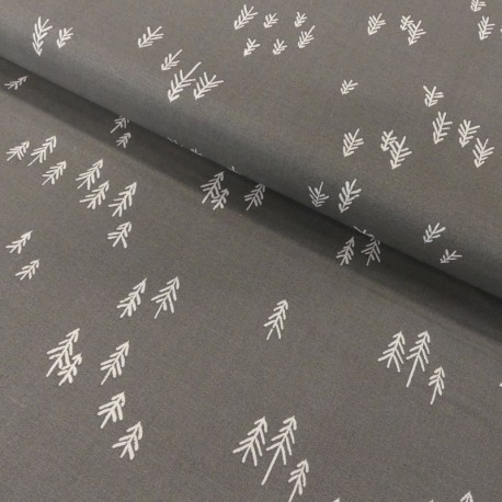 Coupon 3m Tissu Coton Imprimé Sketched Forest