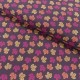 Coupon 3m Tissu Coton Imprimé Mini Tossed Leaves