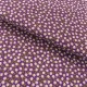 Coupon 3m Tissu Coton Imprimé Ditsy Daisies Purple 