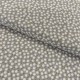Coupon 3m Tissu Coton Imprimé Ditsy Daisies Grey