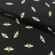 Coupon 3m Tissu Coton Imprimé Bees & Bloom Bee 