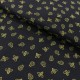 Coupon 3m Tissu Coton Imprimé Insects 