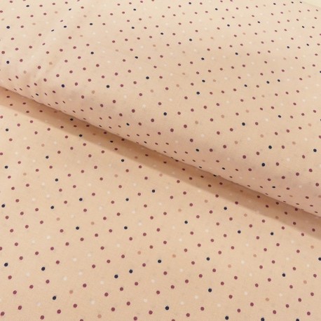 Coupon 3m Tissu Coton Imprimé Multi Dot 