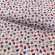 Coupon 3m Tissu Coton Imprimé Multi Color Flowers