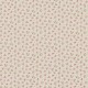 Coupon 3m Tissu Demi Panama Enduit Fleurs 
