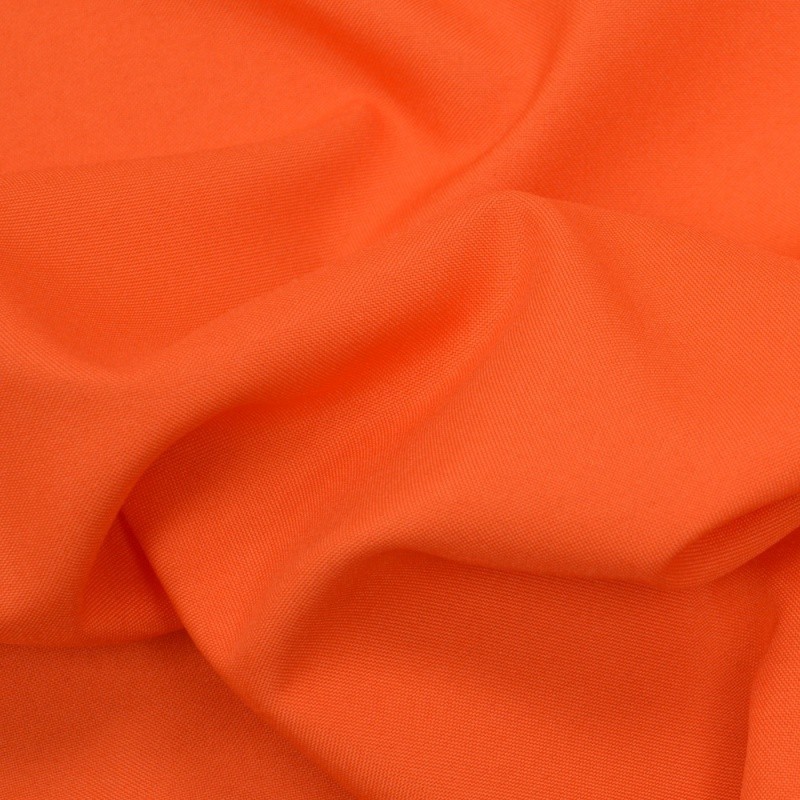 Coupon 3m Tissu Burlington Grande Largeur Orange 
