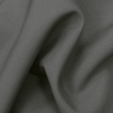 Coupon 3m Tissu Burlington Grande Largeur Gris Asphalt
