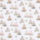 Coupon 3m Tissu Coton Imprimé Pirouette Multico