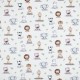 Coupon 3m Tissu Coton Imprimé Safary Naturel