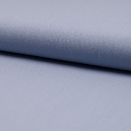 Coupon 3m Tissu Coton Uni Bleu Violet 