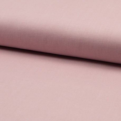 Coupon 3m Tissu Coton Uni Poudre 
