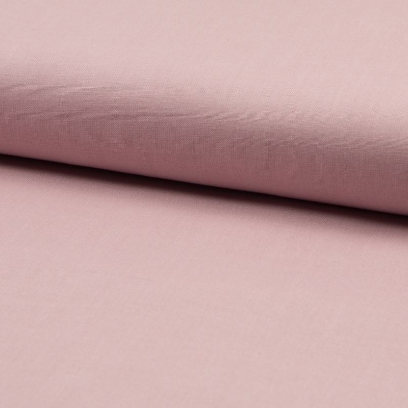 Coupon 3m Tissu Coton Uni Poudre 