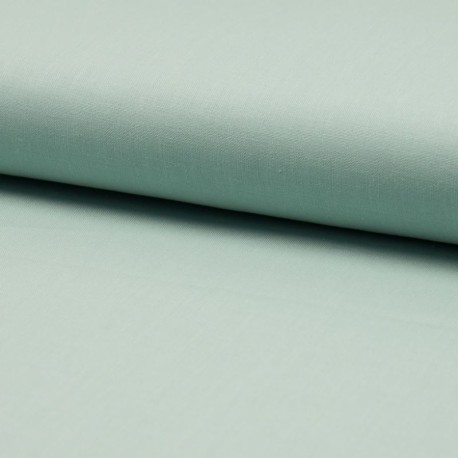Coupon 3m Tissu Coton Uni Celadon